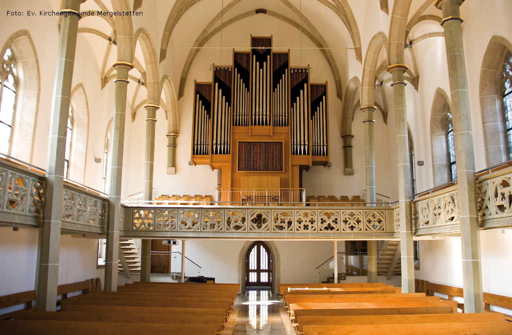 Orgel der Ev. Kirche Heidenheim-Mergelstetten